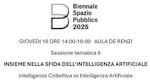 Immagine della locandina della Biennale dello Spazio Pubblico